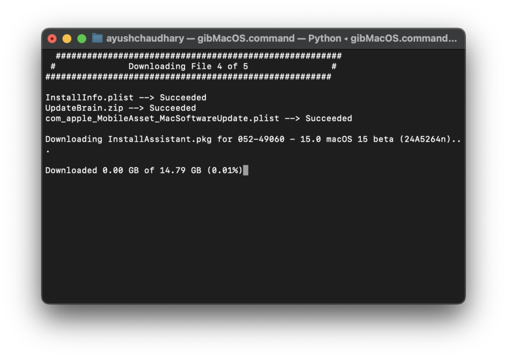 macos sequoia download